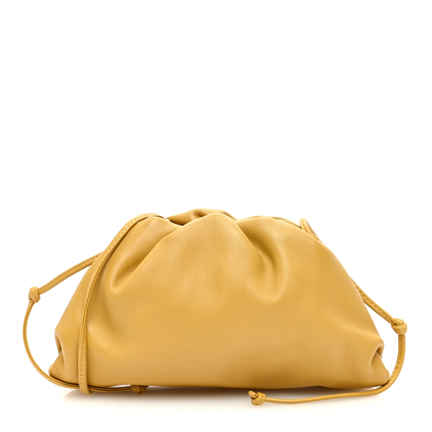 Bottega Veneta Butter Calfskin The Mini Pouch Butterscotch 1 of 10
