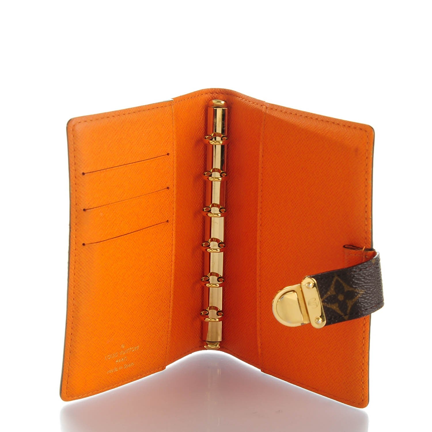 Louis Vuitton Monogram Koala Small Ring Agenda Orange 4 of 6
