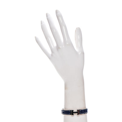 Hermes Narrow Enamel Clic Clac H Bracelet PM 2 of 4