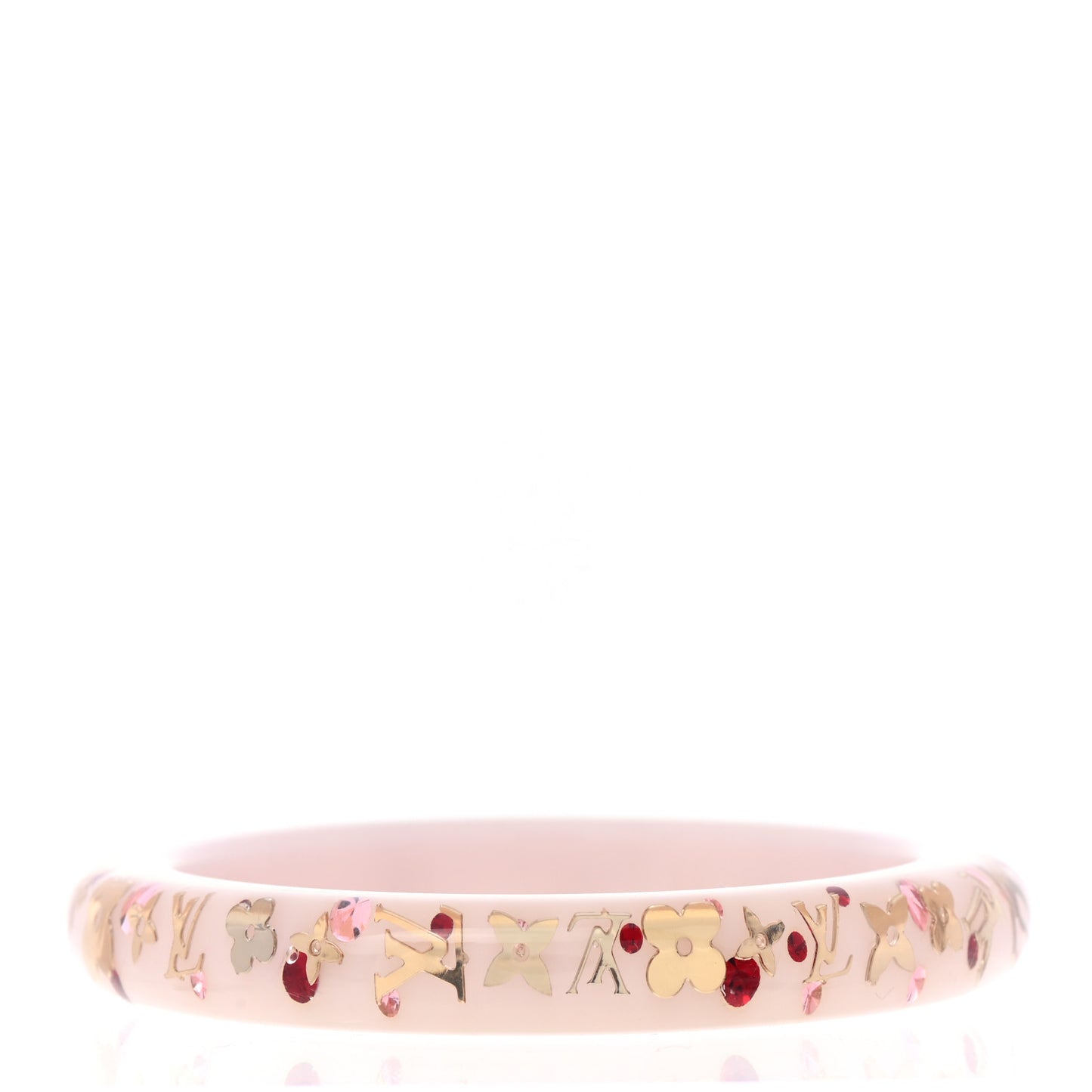 Resin Swarovski Medium Inclusion Bracelet PM Parme