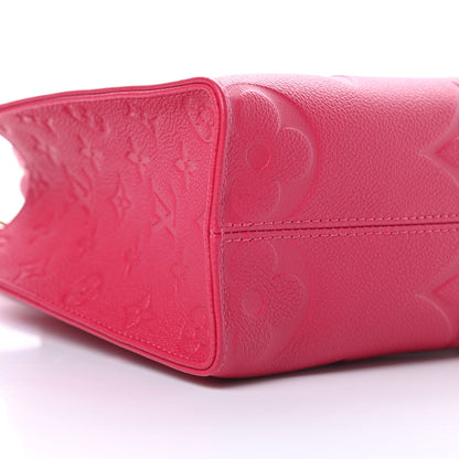 Louis Vuitton Empreinte Monogram Giant Onthego PM Freesia 9 of 11