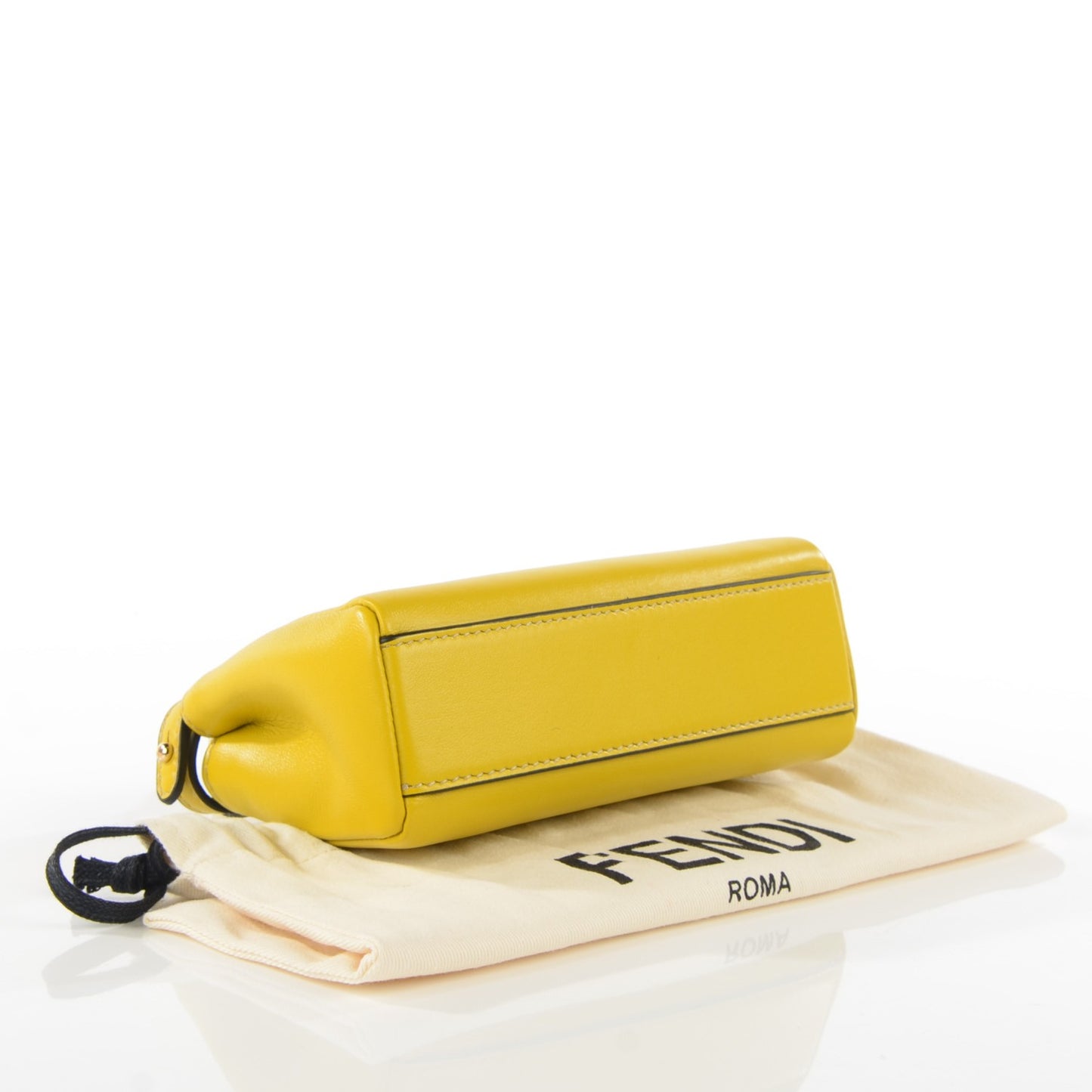 Shiny Nappa Micro Peekaboo Iconic Satchel Lime