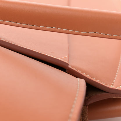 Bottega Veneta French Calfskin Maxi Intrecciato Medium Arco Caramel 13 of 14