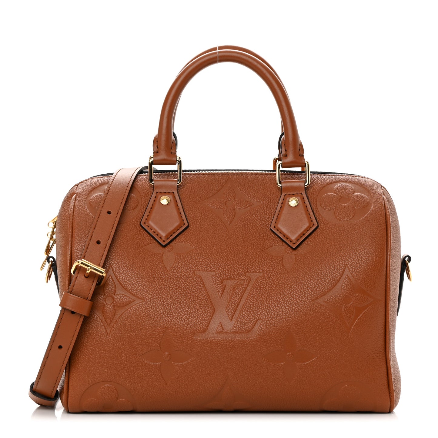 Empreinte Monogram Giant Speedy Bandouliere 25 Cognac