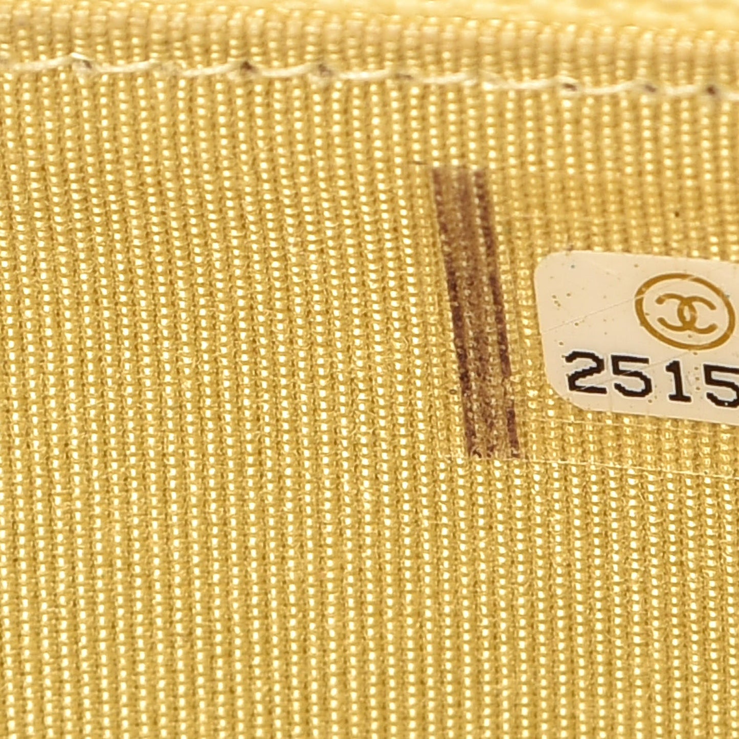 Lambskin Quilted Small Zip Around Wallet Yellow