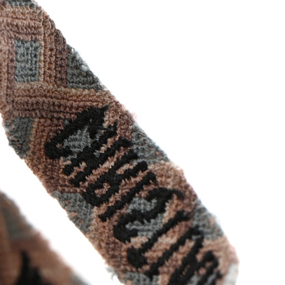 Christian Dior Woven Cotton J'Adior Friendship Bracelet Blue Nude 6 of 7