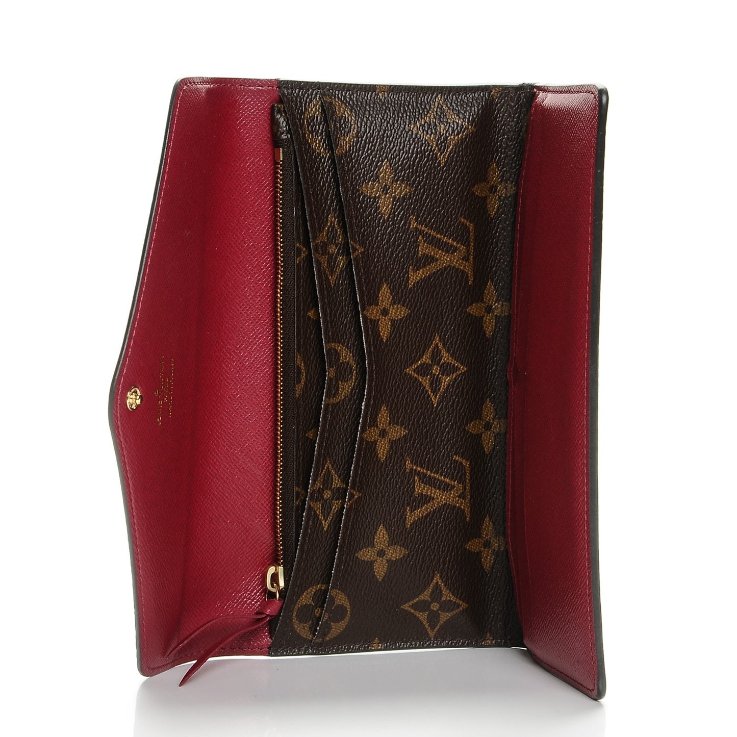 Monogram Josephine Wallet Fuchsia