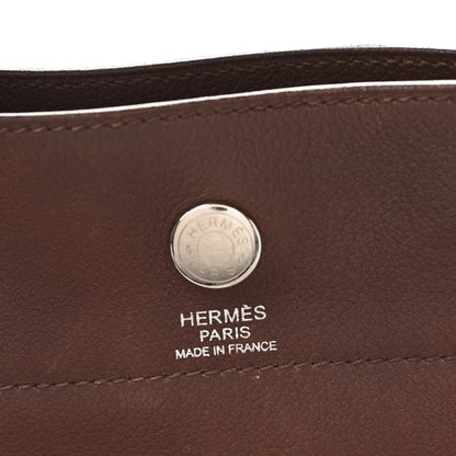 Hermes Evergrain Front Pocket Tote Havane 6 of 9