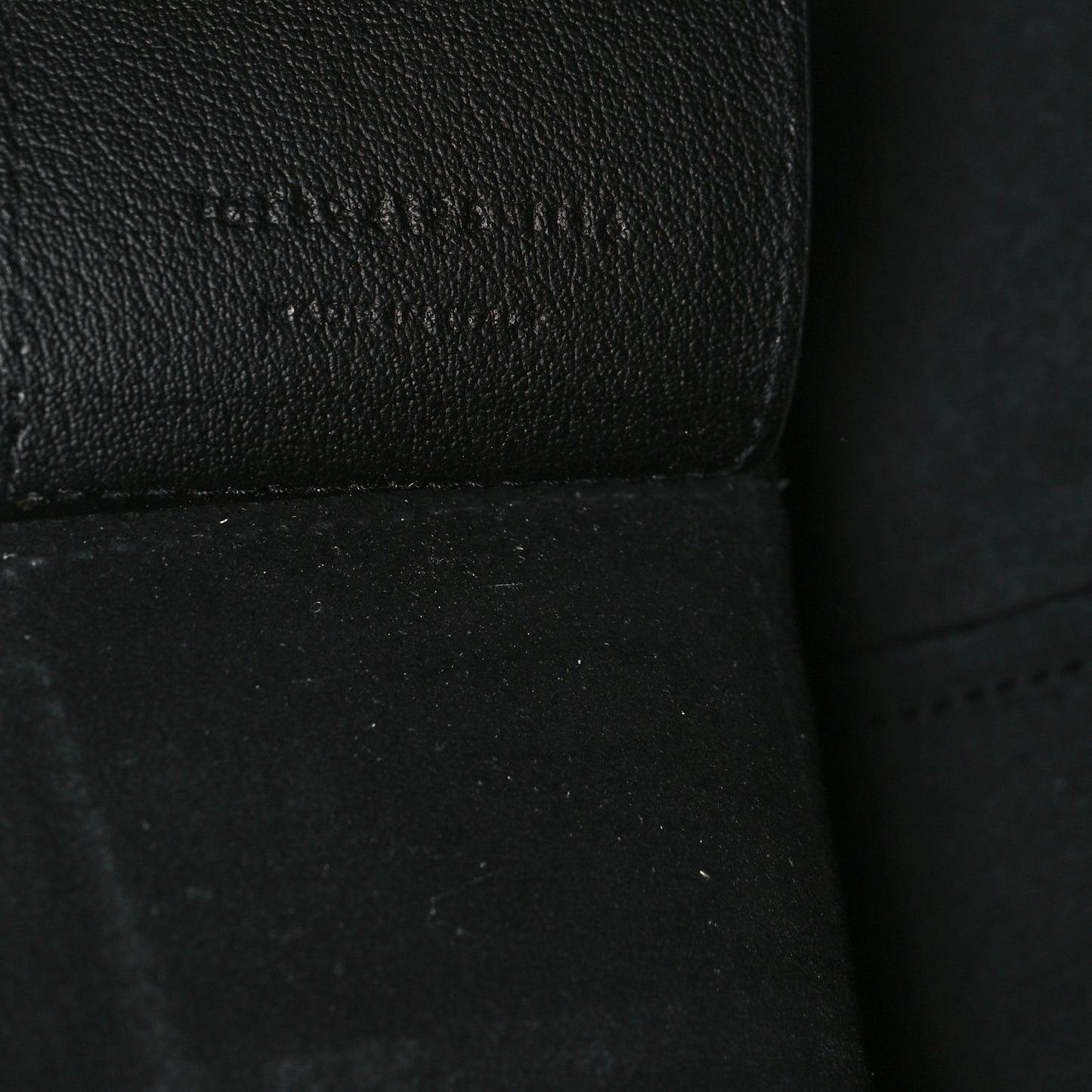Calfskin Large Shopping Tote Black
