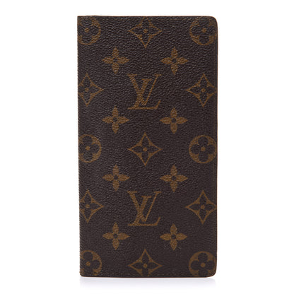 Louis Vuitton Monogram Porte Valeurs Checkbook Wallet 1 of 10