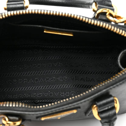 Prada Saffiano Lux Mini Promenade Tote Black 5 of 8