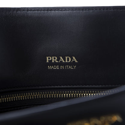 Prada City Calfskin Medium Bibliotheque Tote Black 8 of 10