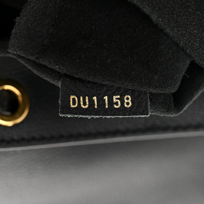 Louis Vuitton Calfskin Lockme Mini Backpack Black 7 of 11