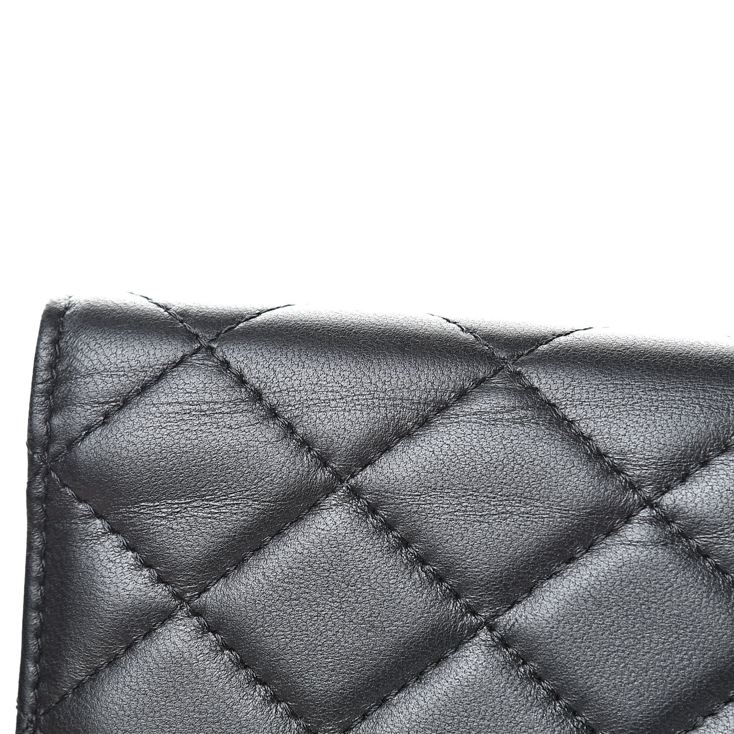 Chanel Lambskin Medium Agenda Cover Black 10 of 12
