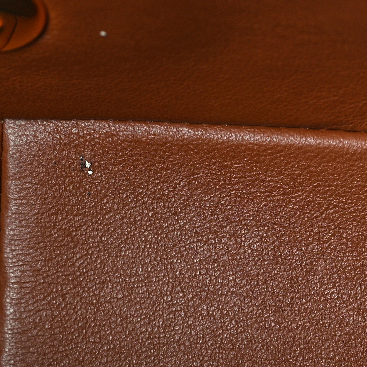 Lambskin Quilted Medium Single Flap Brown