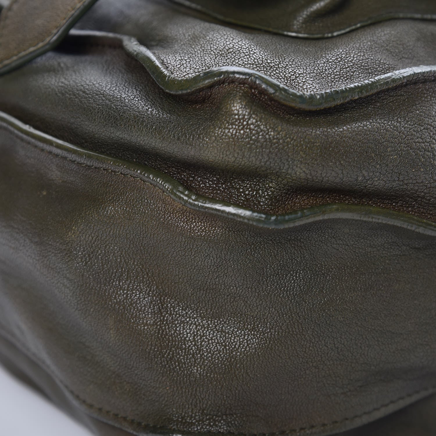 Proenza Schouler Lambskin Large PS1 Satchel Military 15 of 15