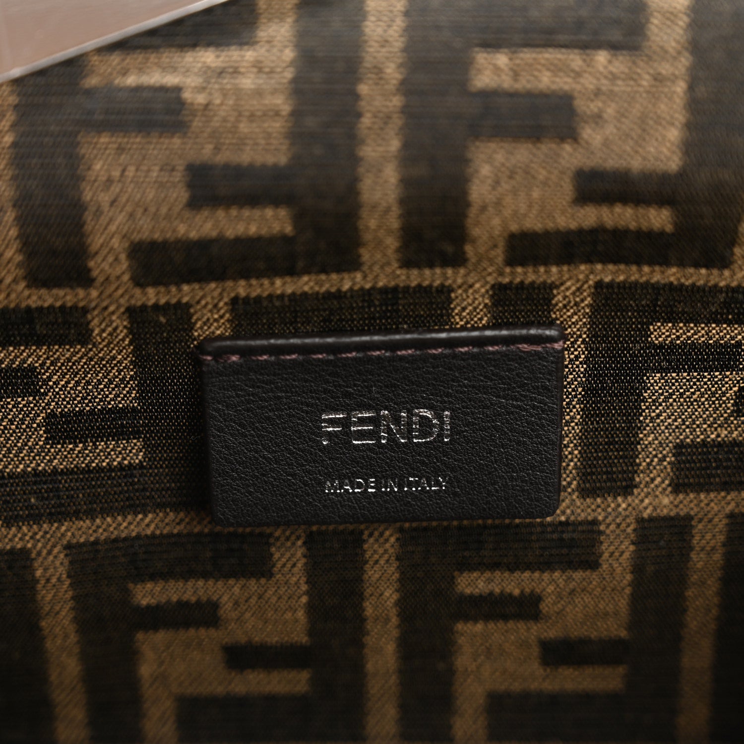 Fendi Nappa Suede Striped Inlay Small Fendi First Multicolor 6 of 14