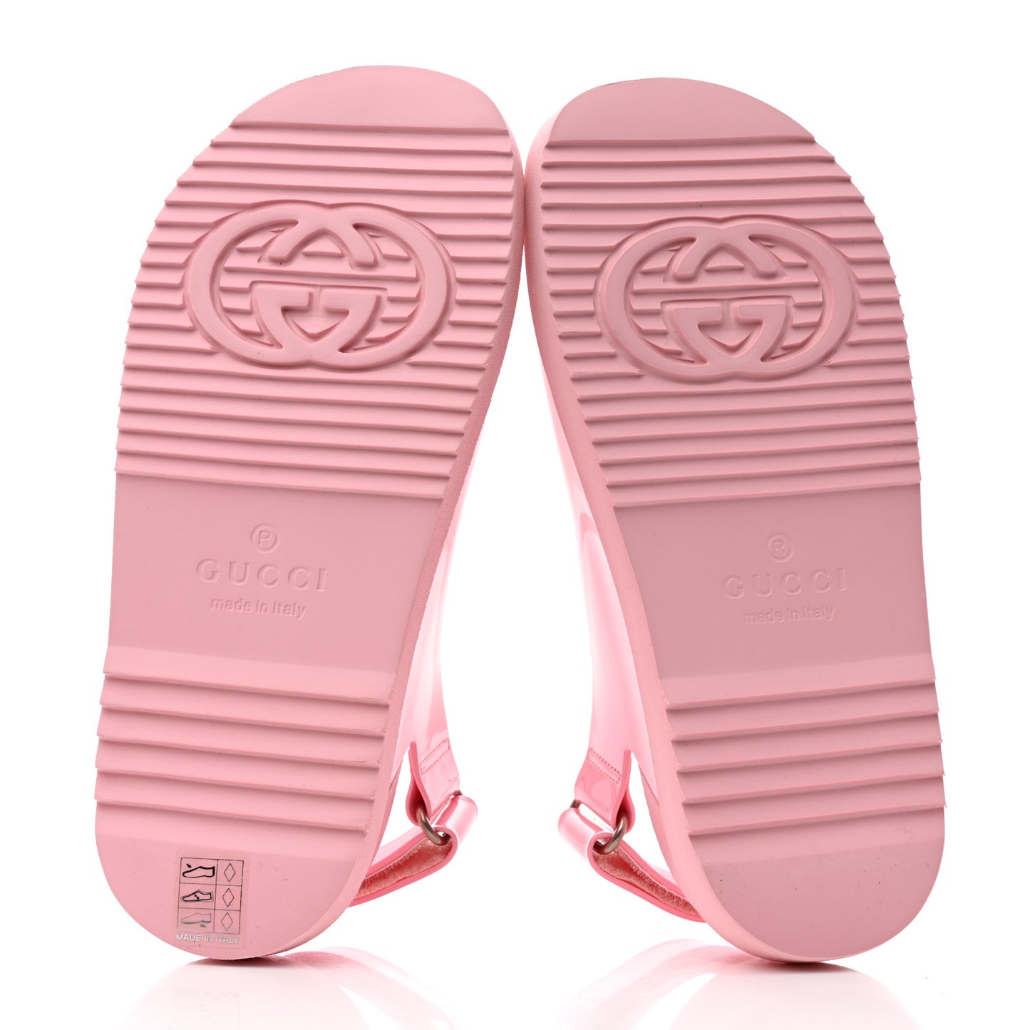 Rubber Mini Double G Womens Isla Dad Sandals 36 Wild Rose