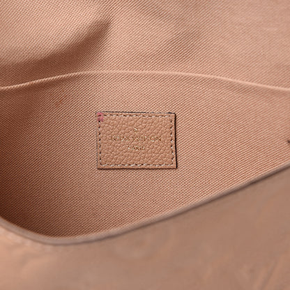Louis Vuitton Empreinte Pochette Felicie Chain Wallet Papyrus 6 of 12