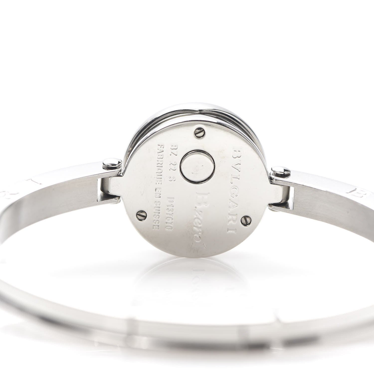 Bulgari Stainless Steel 22mm B.Zero1 Quartz Watch Black 6 of 7