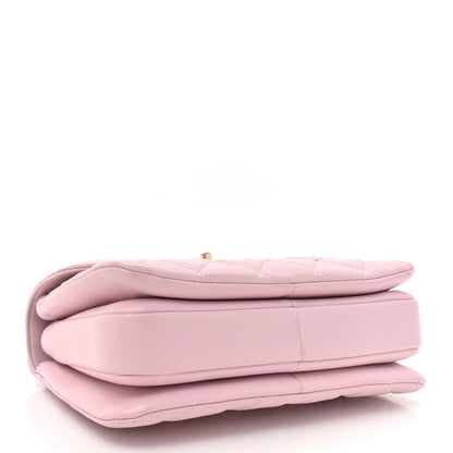 Chanel Lambskin Quilted Small Trendy CC Flap Dual Handle Bag Light Pink 4 of 14