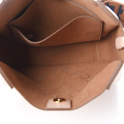 Stella McCartney Eco Alter Nappa Perforated Logo Mini Crossbody Blush Pink 4 of 9