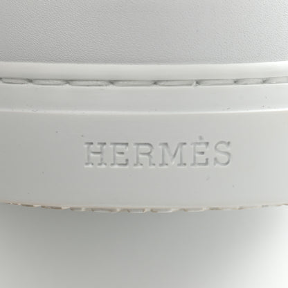 Hermes Calfskin Daydream Sneakers 40 White 8 of 11