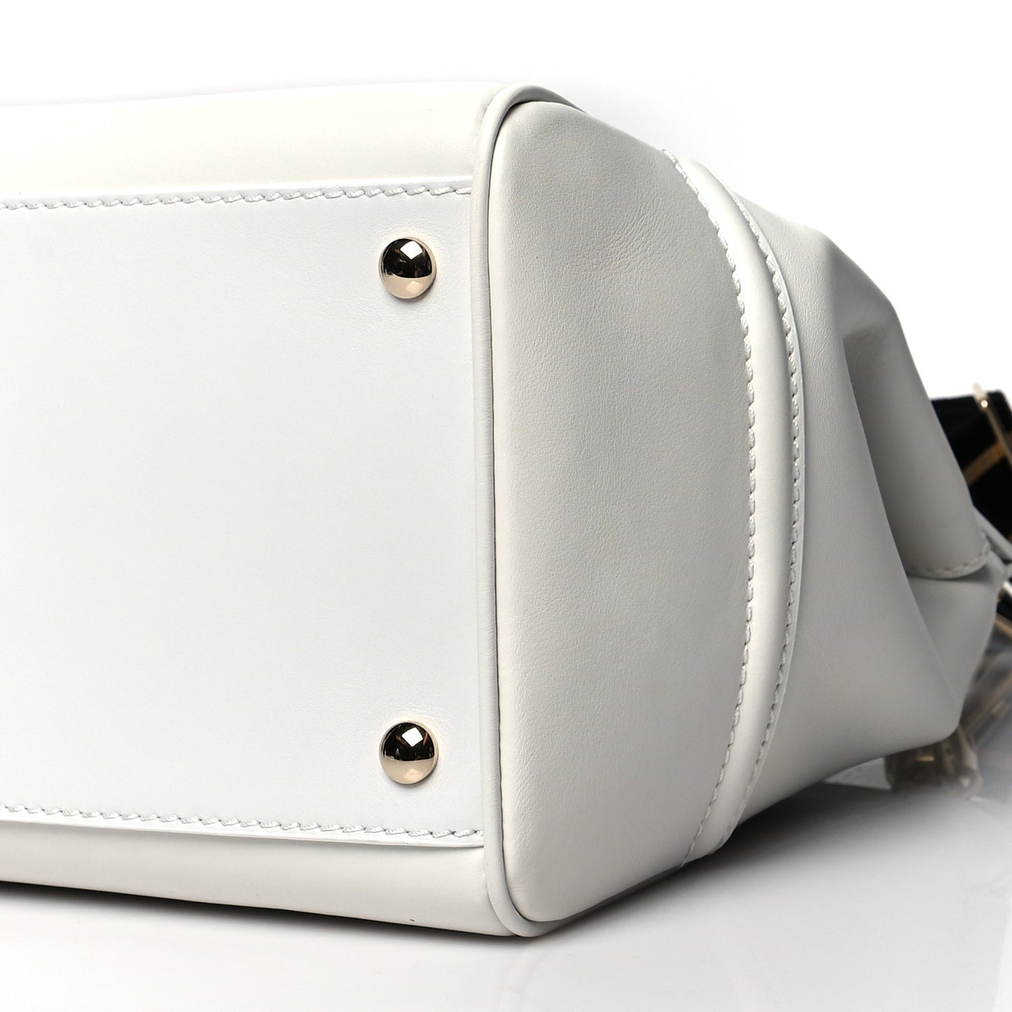 Calfskin Large Palazzo Empire Bag White