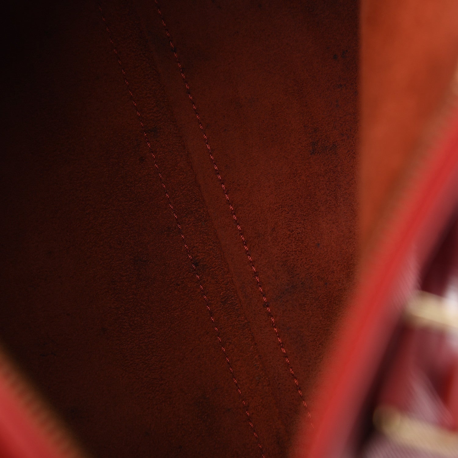 Louis Vuitton Epi Speedy 30 Castillan Red 15 of 20
