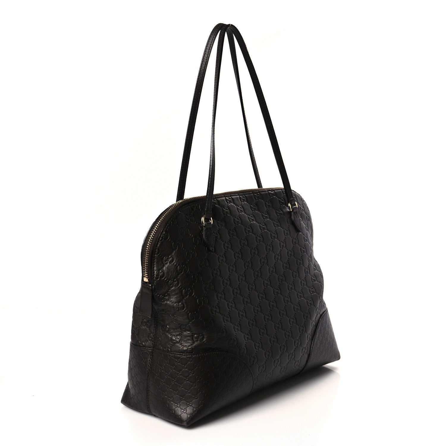 Gucci Guccissima Medium Bree Shoulder Bag Chocolate 3 of 11