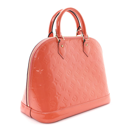 Louis Vuitton Vernis Alma PM Rose Litchi 3 of 10