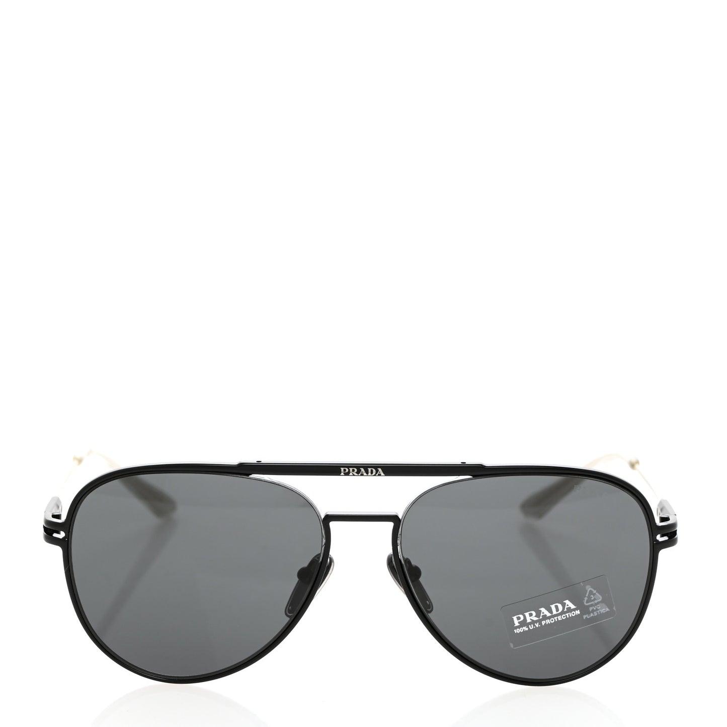 Aviator Sunglasses SPR 54Z Slate Gray Black
