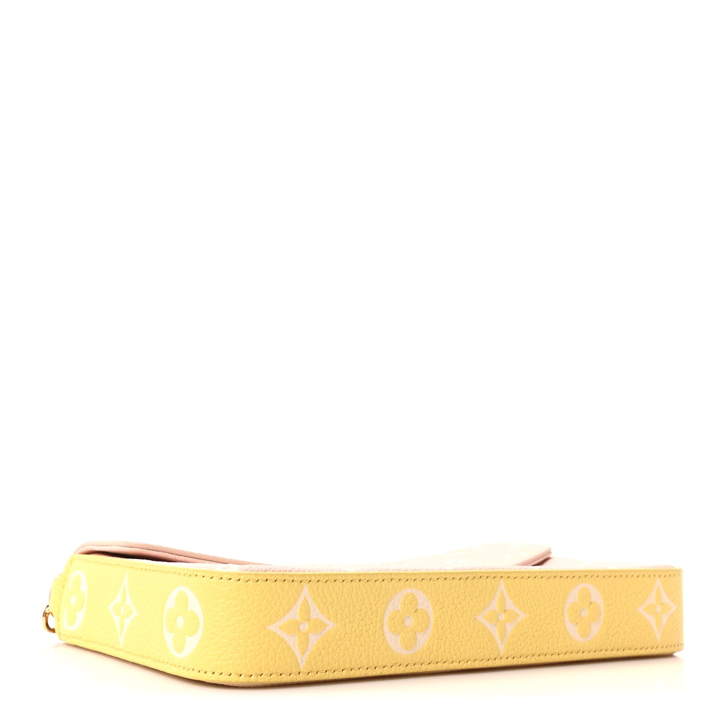 Empreinte Spring in the City Felicie Pochette Chain Wallet Pink Beige Yellow