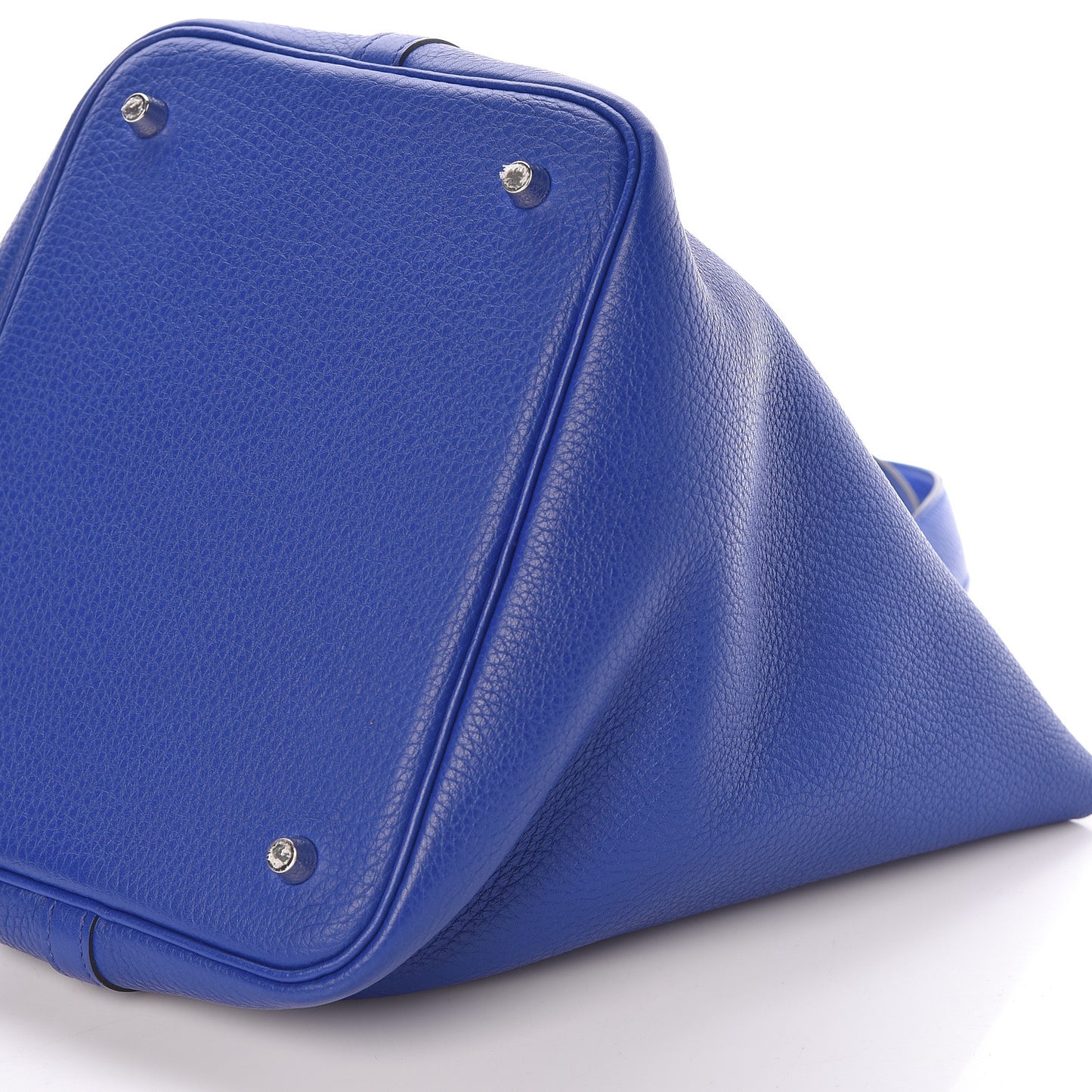 Taurillon Clemence Picotin Lock 22 MM Bleu Electrique