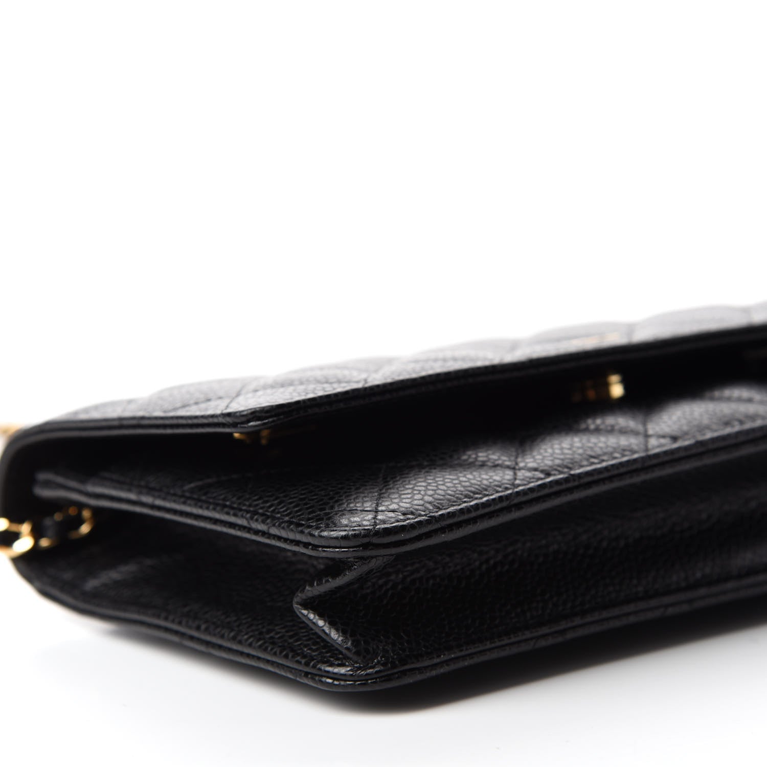 Chanel Caviar Quilted Wallet On Chain WOC Black 6 of 13