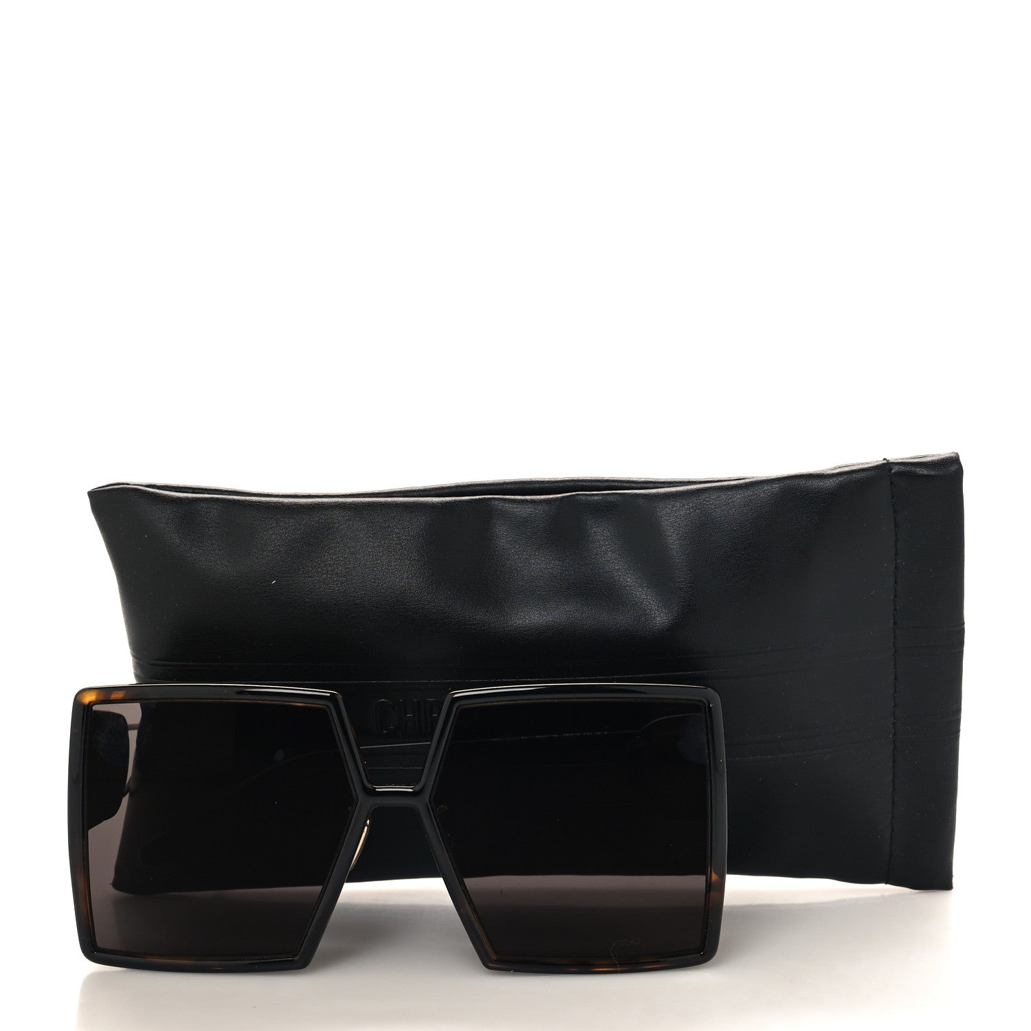 Christian Dior CHRISTIAN DIOR Square 30 Montaigne Sunglasses Tortoise 8 of 8