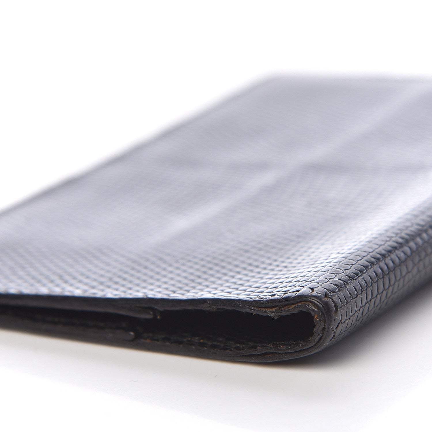 Hermes Lizard Grand Modele Agenda Cover Black 10 of 10