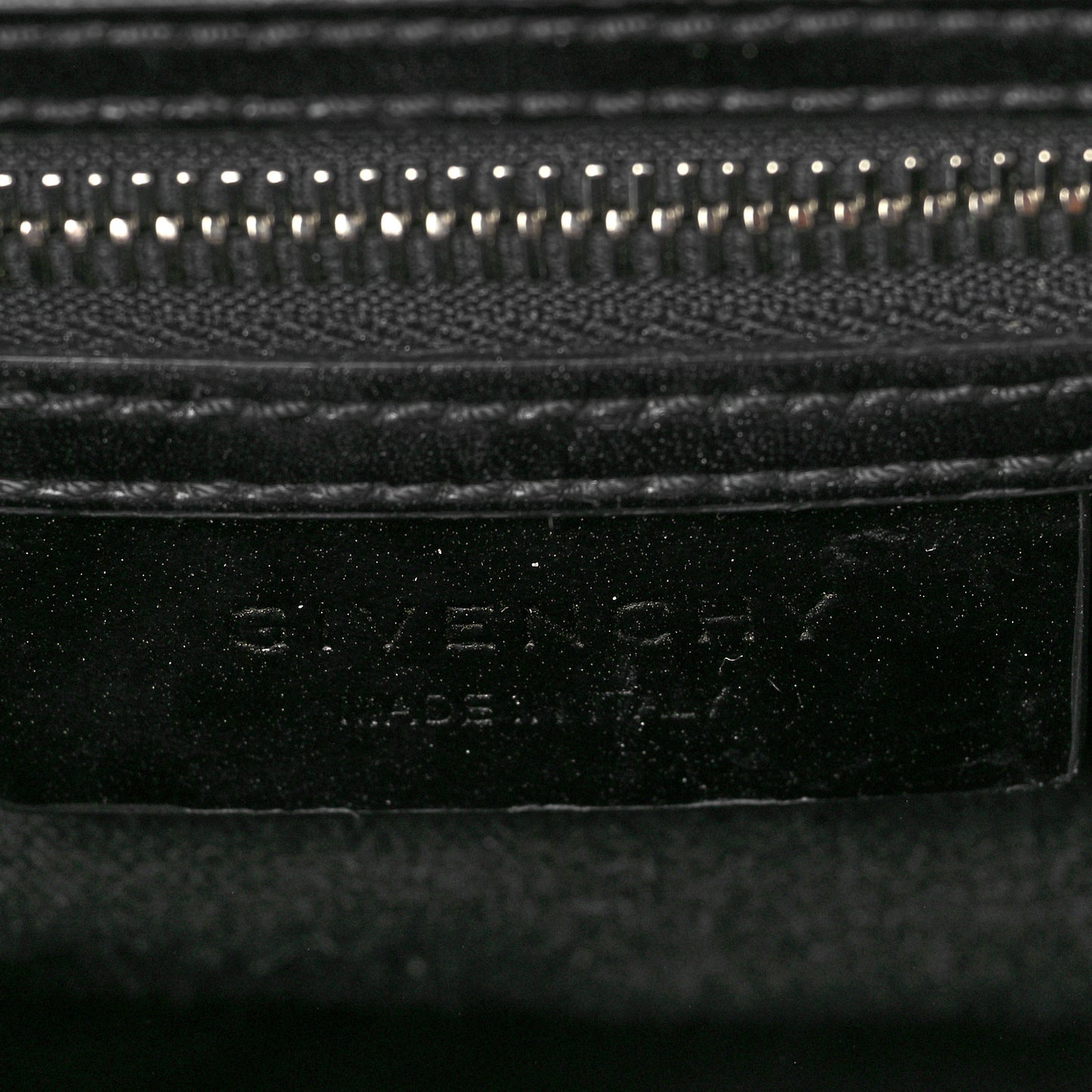 Shiny Lord Calfskin Mini Antigona Black