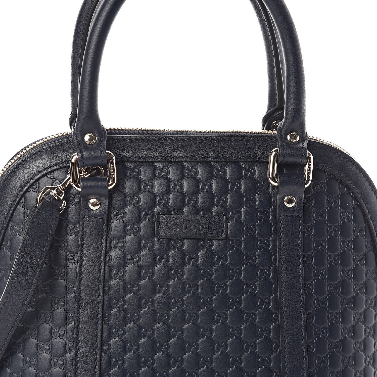 Gucci Soft Microguccissima Mini Dome Bag Blue 7 of 9