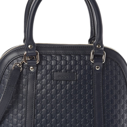 Gucci Soft Microguccissima Mini Dome Bag Blue 7 of 9