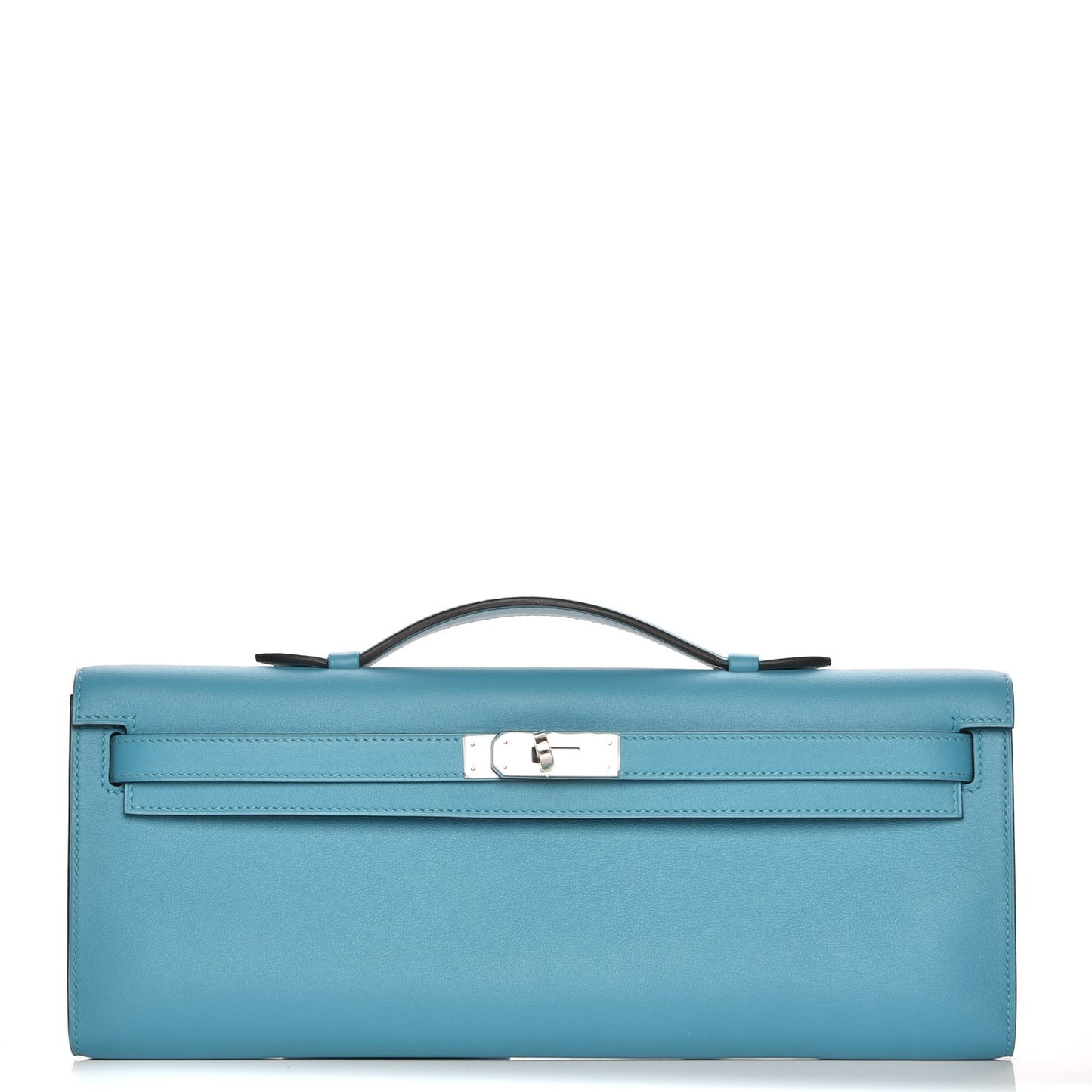 Swift Kelly Cut Clutch Pochette Turquiose