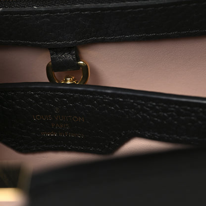 Louis Vuitton Taurillon Enamel Chain Capucines BB Black Multicolor 6 of 9