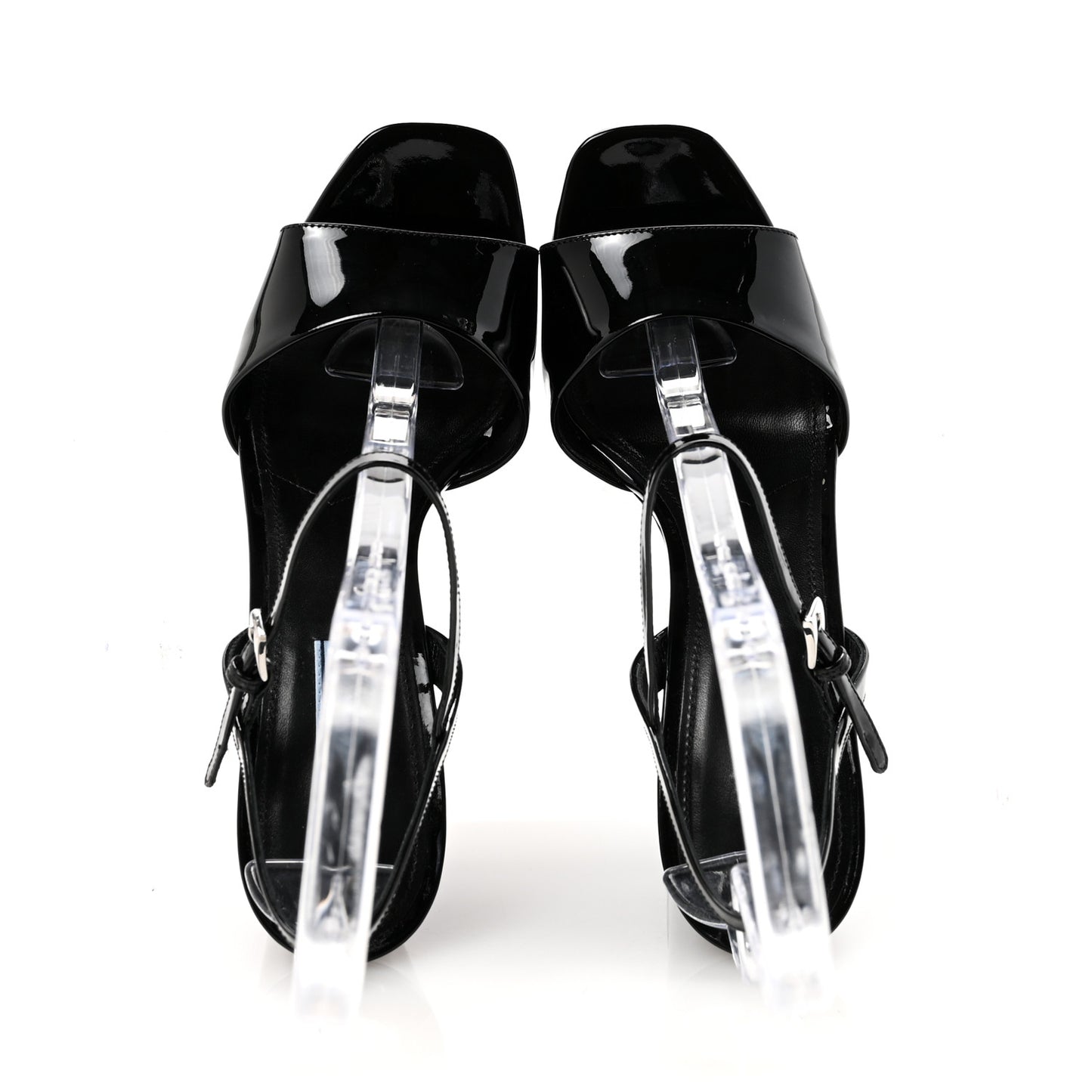 Vernice Platform Wedge Sandals 38.5 Black