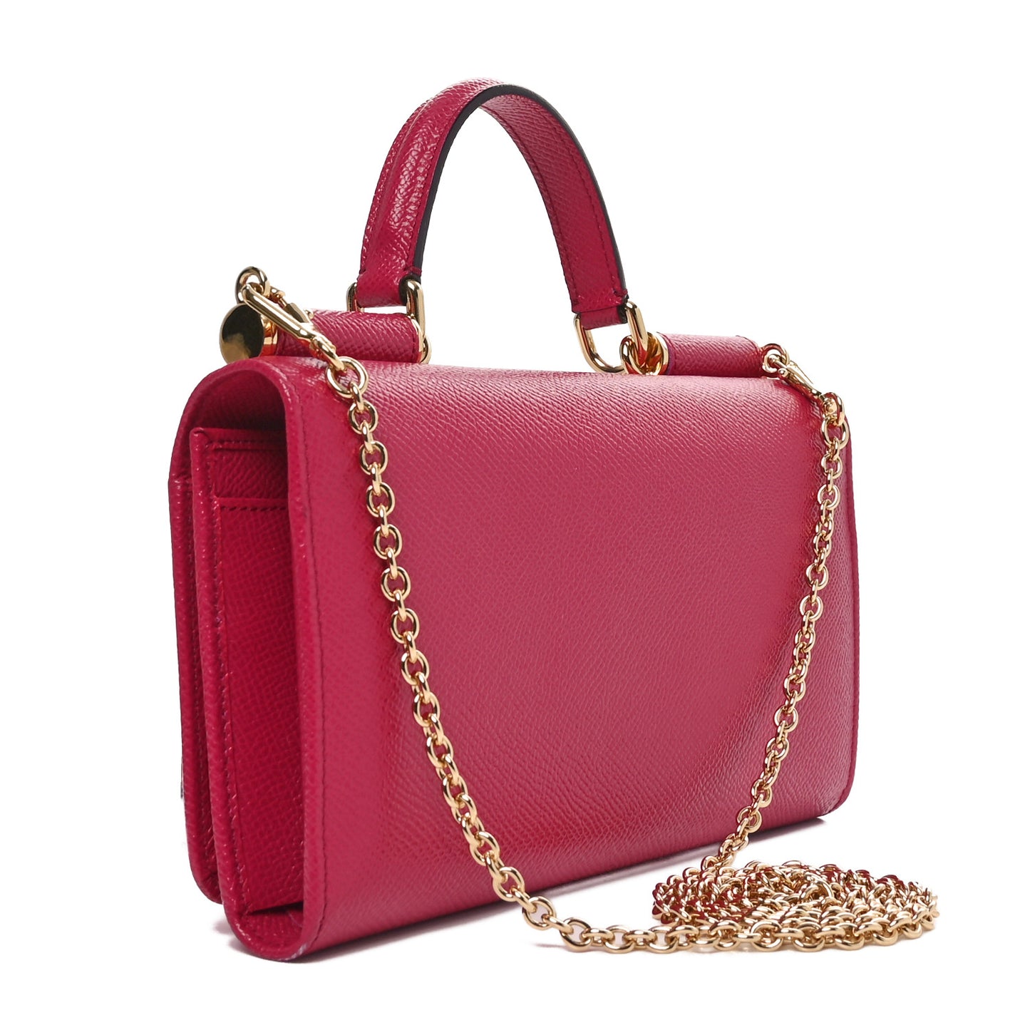 Dauphine Mini Miss Sicily Chain Wallet Pink