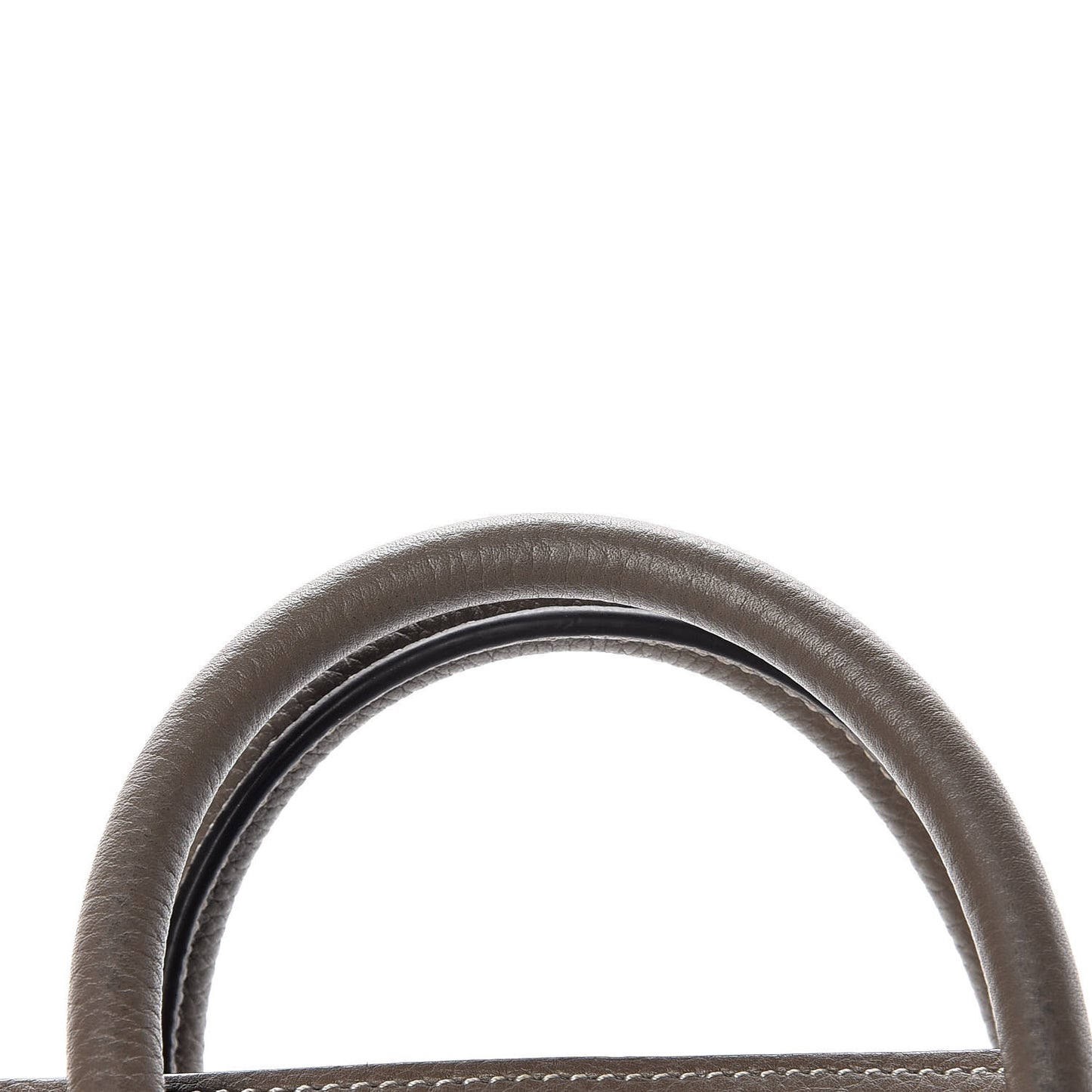 Drummed Calfskin Nano Luggage Souris