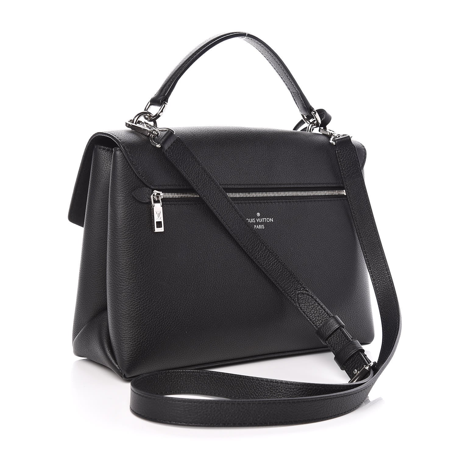 Louis Vuitton Soft Calfskin My Lockme Top Handle Black 3 of 10