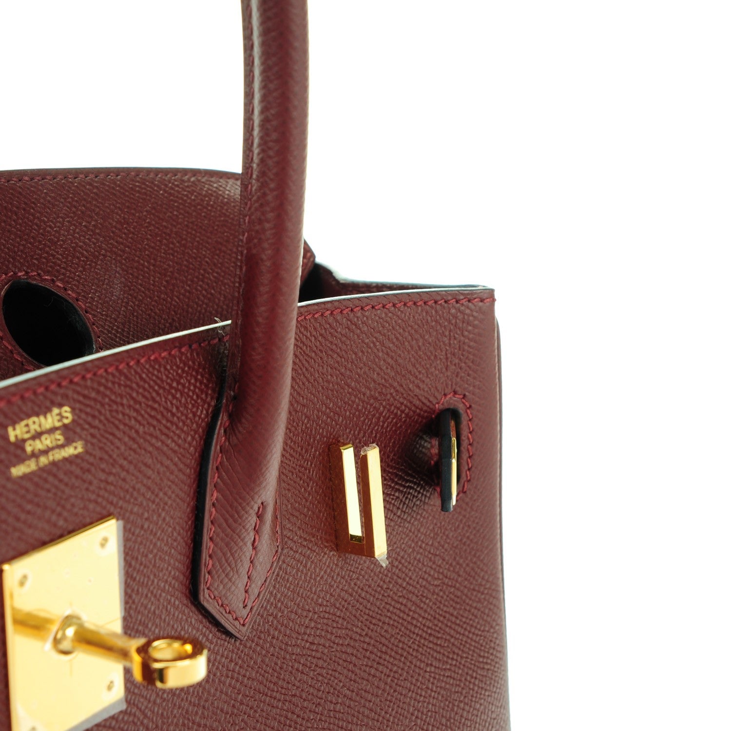 Hermes Epsom Birkin 30 Rouge H 17 of 26