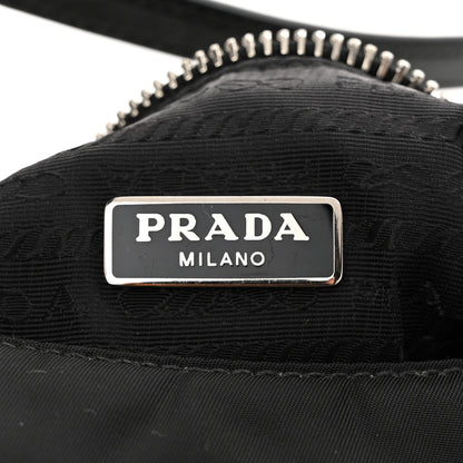 Prada Tessuto Nylon Saffiano Mini Re-Edition 2005 Bag Black 6 of 13
