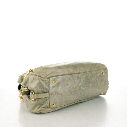 Miu Miu Nappa Medium Charm Satchel Agave 4 of 10