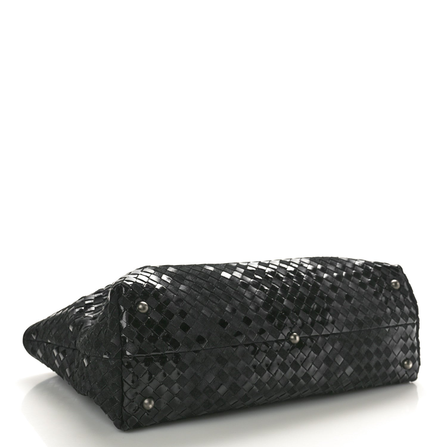 Bottega Veneta Intrecciato Rugiada Vintaga Medium Shopper Black 4 of 11